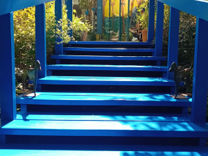 Simonet Biokou - Group of sculptures (Lénard)(In garden)